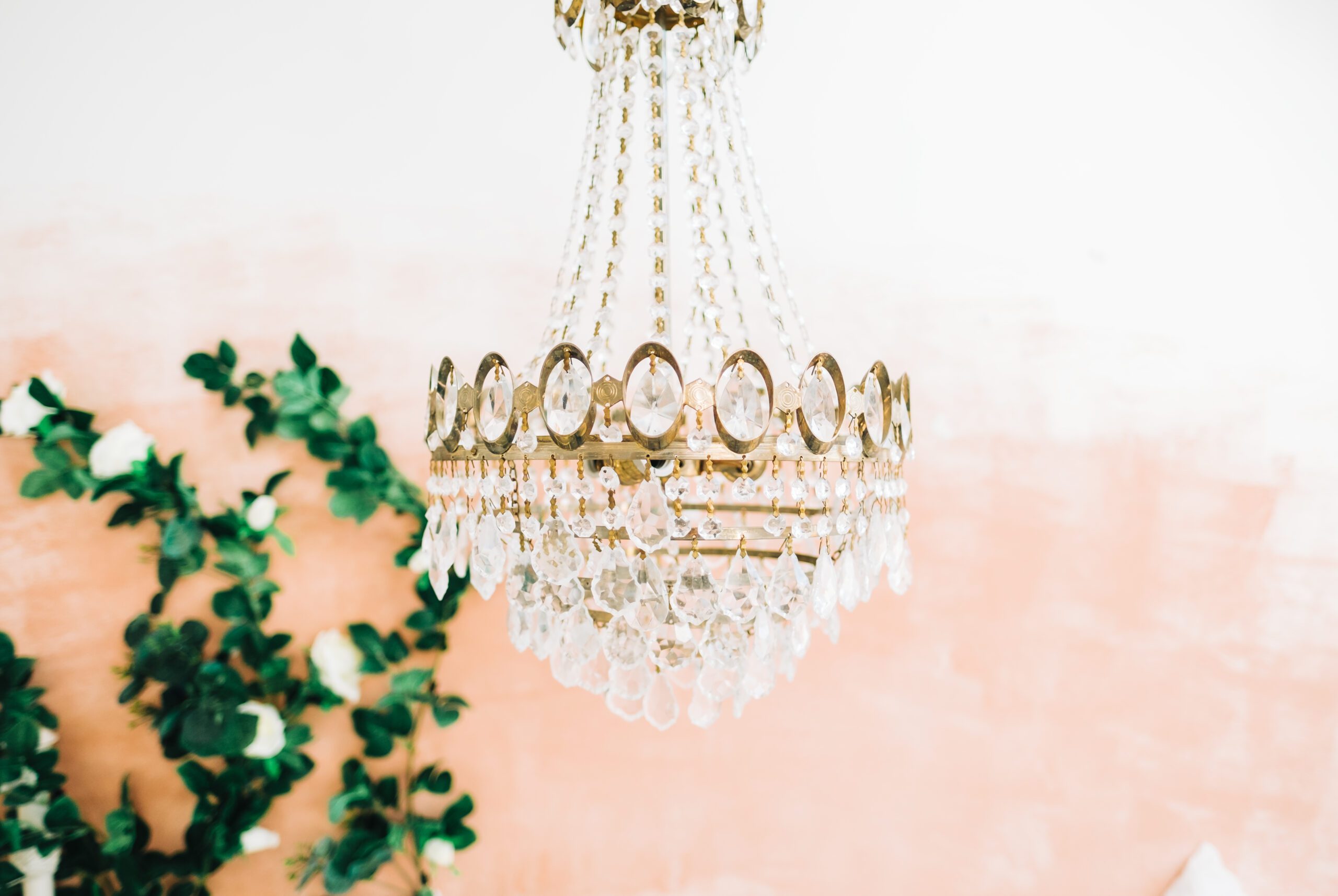 beautiful hanging chandelier in the bedroom close 2024 11 25 11 14 55 utc scaled